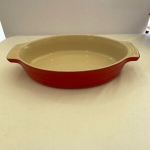 Le Creuset oval dish